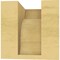Ekena Millwork 5"W x 5"D x 5"H Wide Bryant Rough Cedar Woodgrain TimberThane Corbel, Primed Tan CORUR05X05X05BRYRCPR - alternate 6